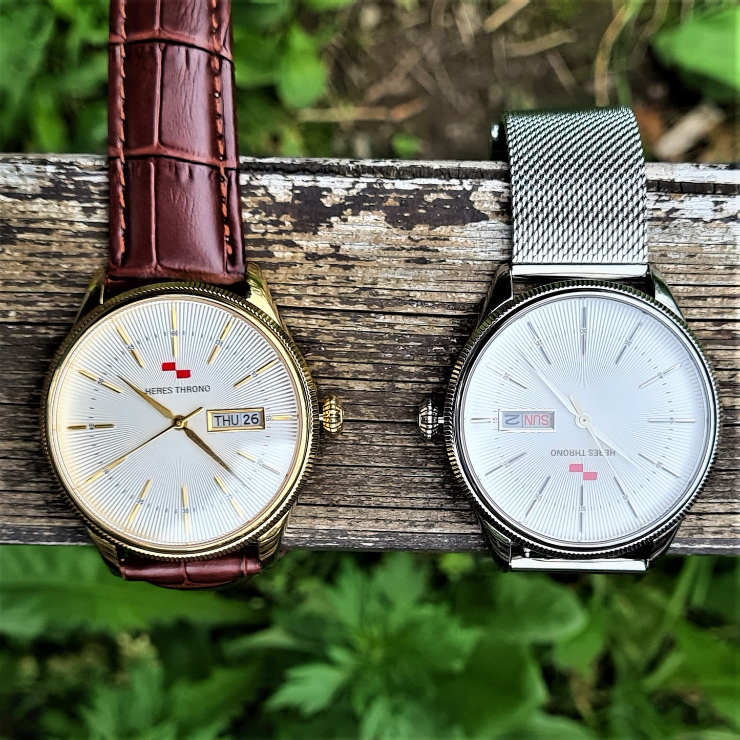 E-2 Gold - Strap Brown