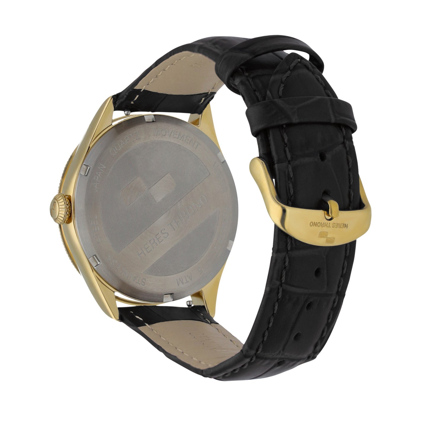 E-2 Gold - Strap Black