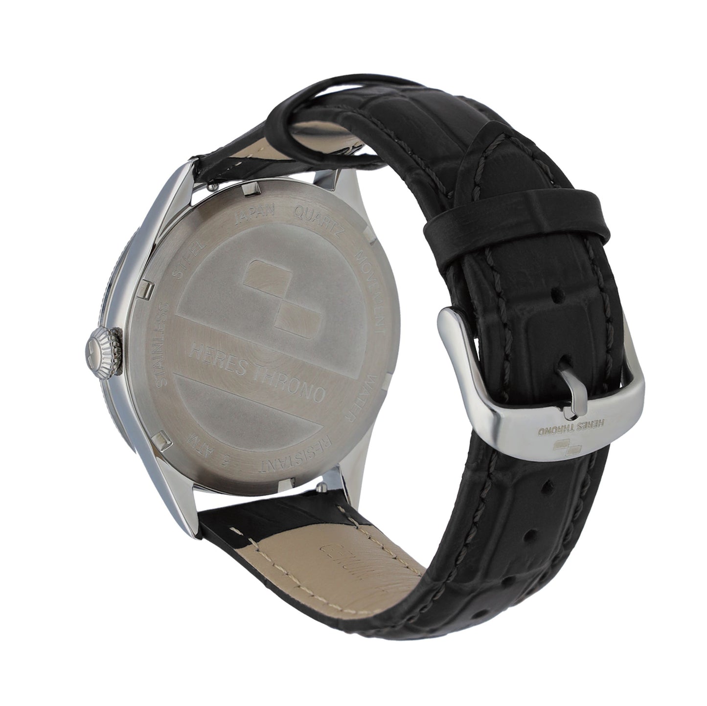 E-2 Silver - Strap Black